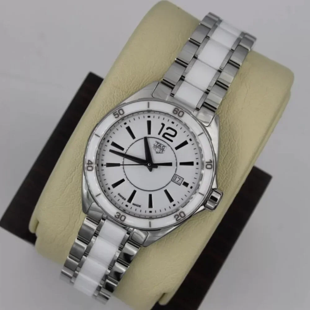 Tag Heuer WBJ141AC.BA0974 Midsize Womens Formula 1 Series Watch White Ceramic